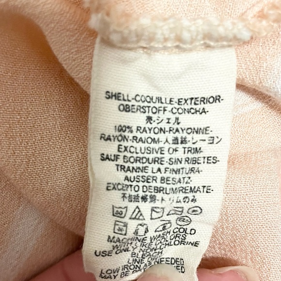 Free People Samifran Top in Peach - Picture 10 of 10